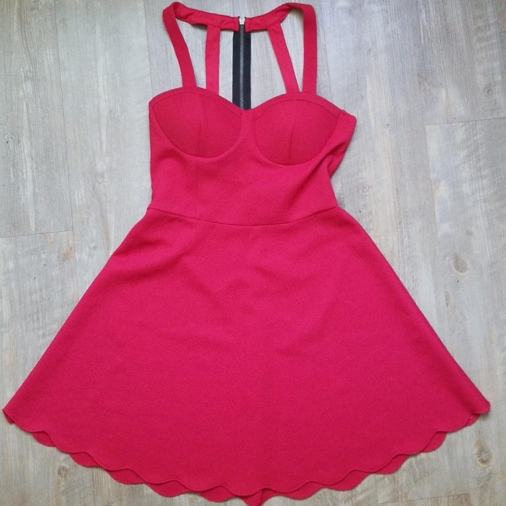 Material Gril Sweetheart Dress